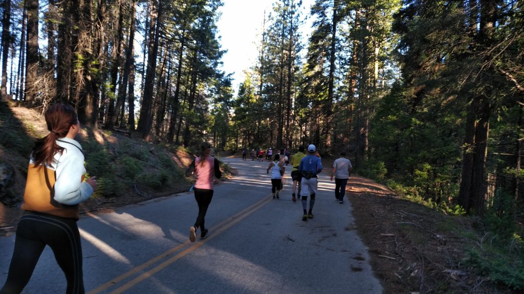 yosemite half marathon view