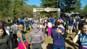 yosemite half marathon finish line