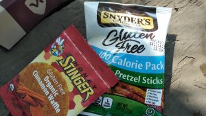 yosemite half marathon gluten free snacks