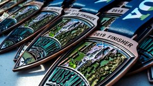 yosemite half marathon finisher medal