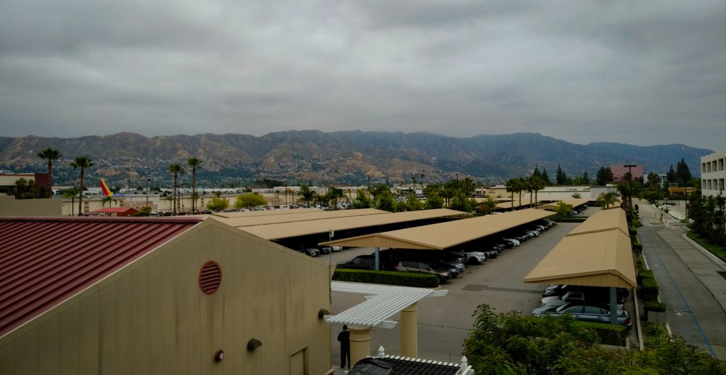 yosemite half marathon burbank airport view