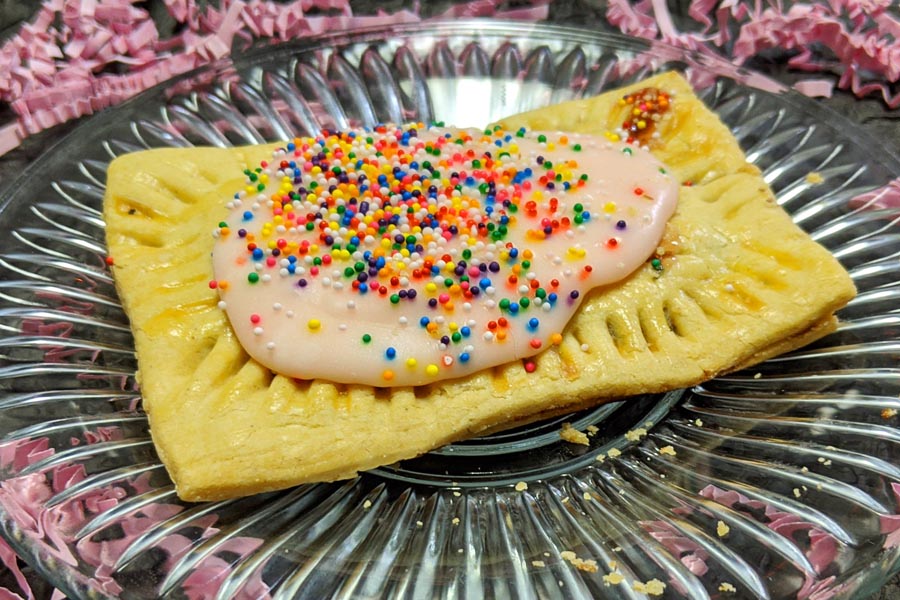 strawberry pop tart from posh pop bakeshop