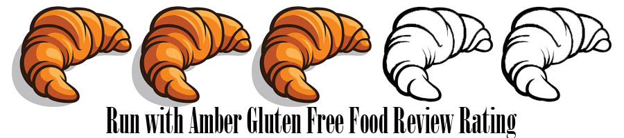 run with Amber GLuten Free food rating