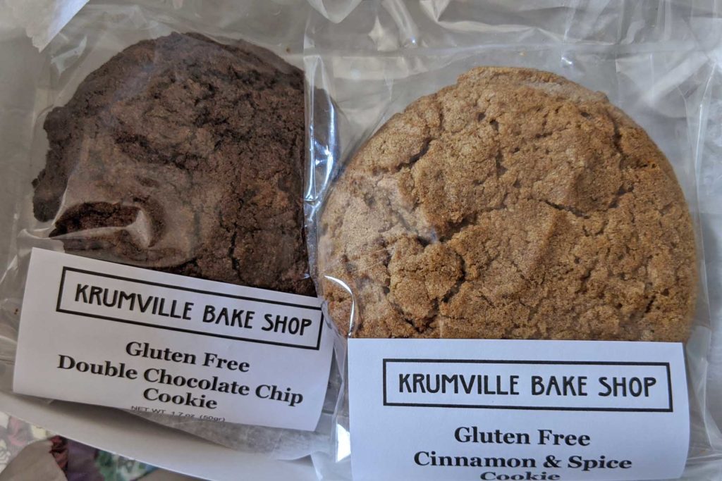 krumville bake shop cookie